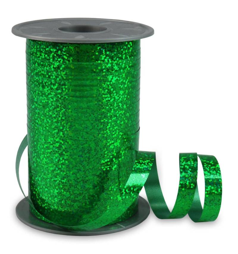 PRÄSENT Geschenkband Holly 10 mm x 200 m grün von PRÄSENT