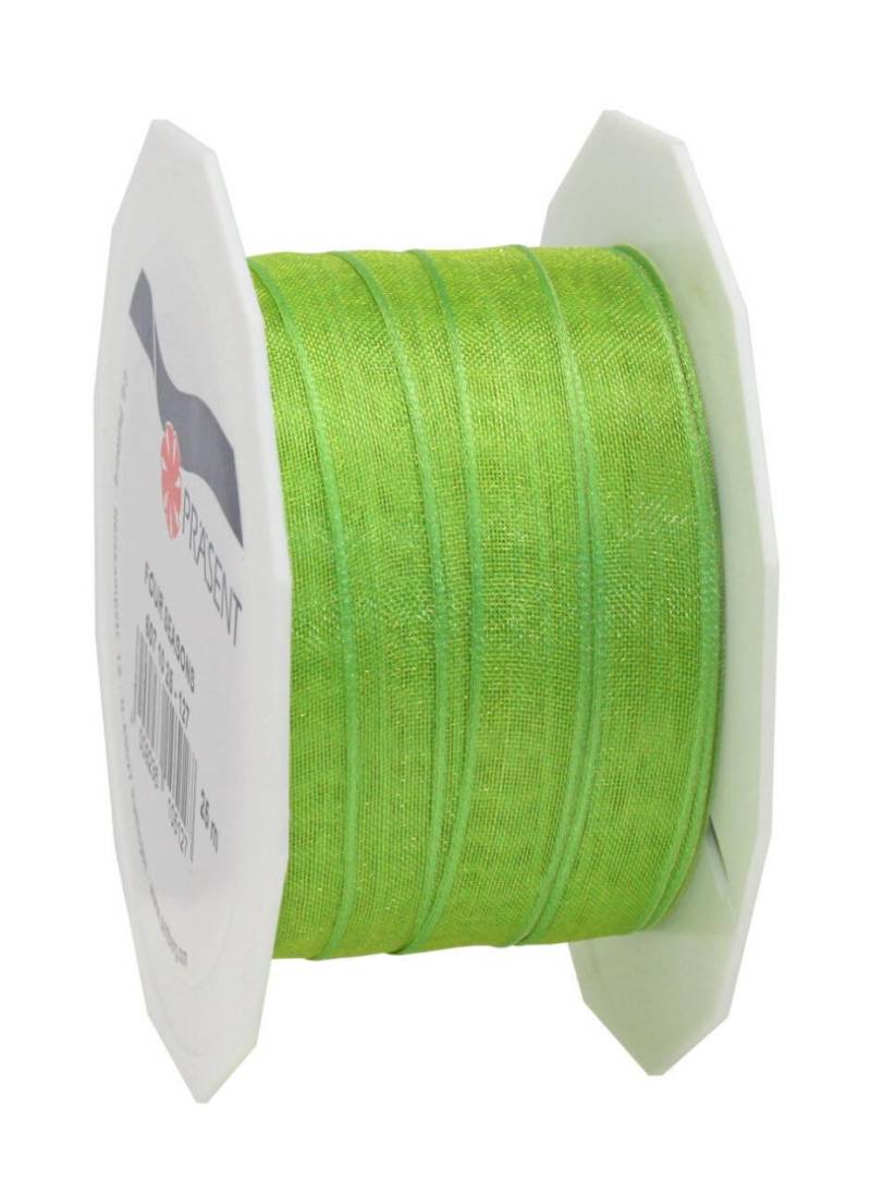 PRÄSENT Geschenkbänder 10 mm x 25 m grasgrün von PRÄSENT