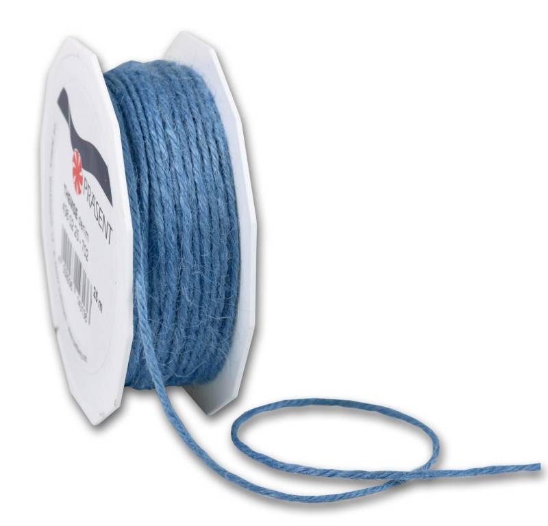 PRÄSENT Kordeln 2 mm x 25 m blau von PRÄSENT