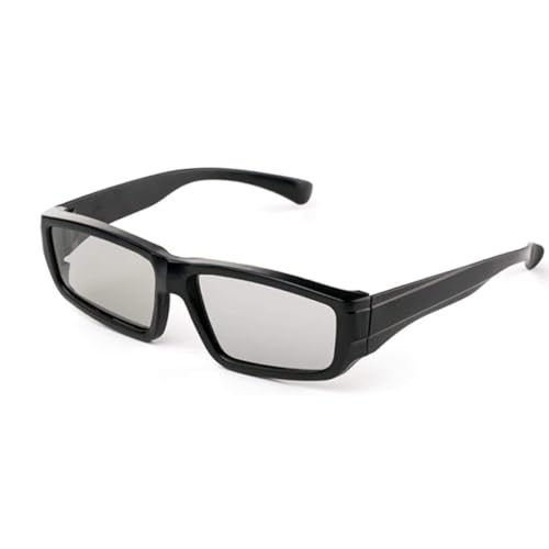 PRECORN 3D Brille Universale Passive 3D Brille schwarz kompatibel mit Cinema 3D LG Philips Panasonic UVM. von PRECORN