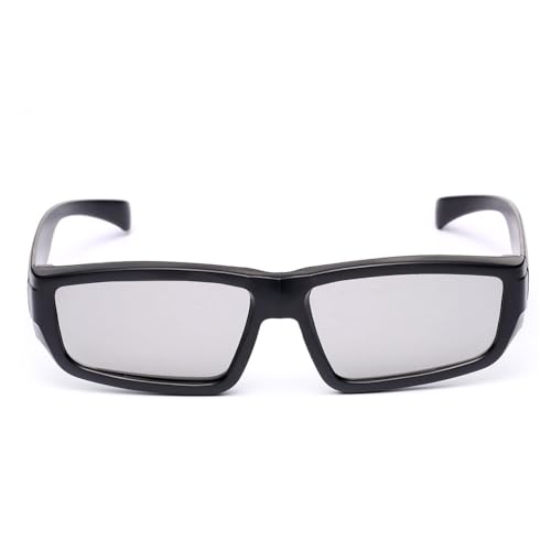 PRECORN 3D Brille schwarz Universale Passive für Cinema kompatibel mit 3D LG Sony Easy 3D Philips Panasonic UVM. von PRECORN