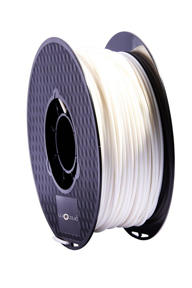 PRECORN Filament PLA Filament 3,00mm, 1kg Filament für 3D Drucker in der Farbe schwarz oder weiss von PRECORN