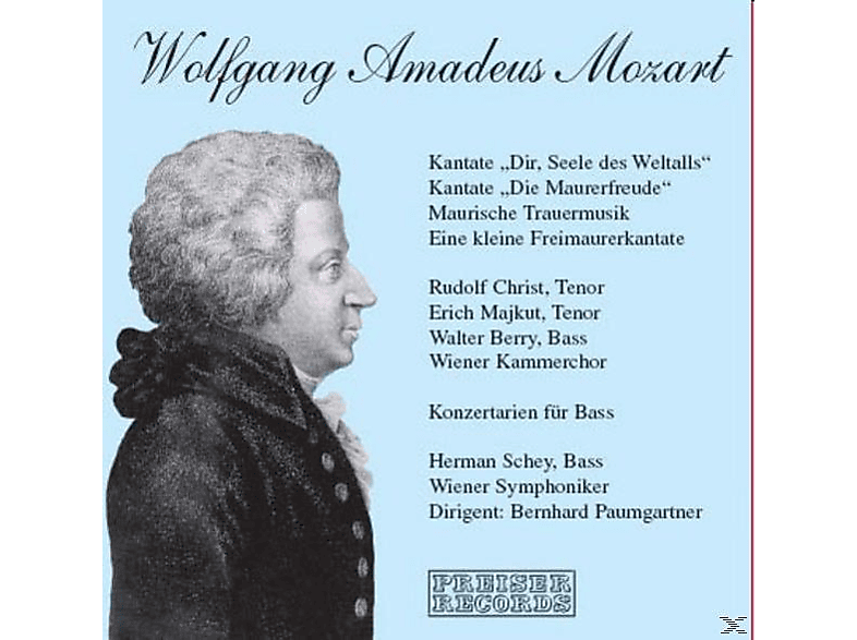 Wiener Symphoniker, Herman Schey - Kantaten/ Maurische Trauermusik (CD) von PREISER