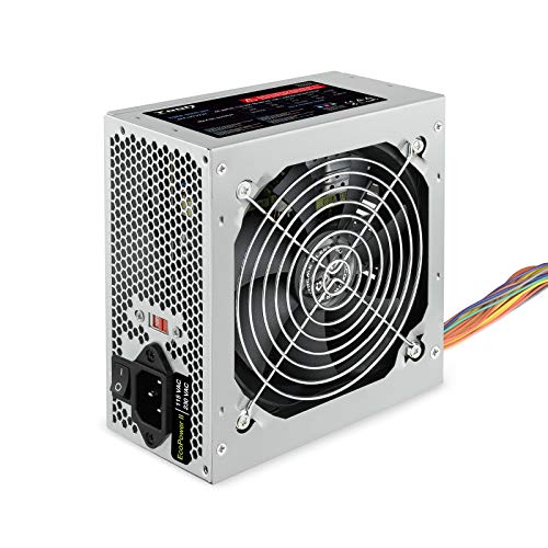 Netzteil ATX 500 W, kompatibel mit 110 V/240 V, ideal für Computer und elektronische Geräte. von PRENDELUZ