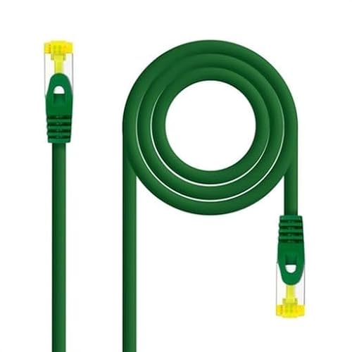 Netzwerkkabel, RJ45, Cat.6A, LSZH, SFTP, AWG26, 0,30 m, Grün von PRENDELUZ