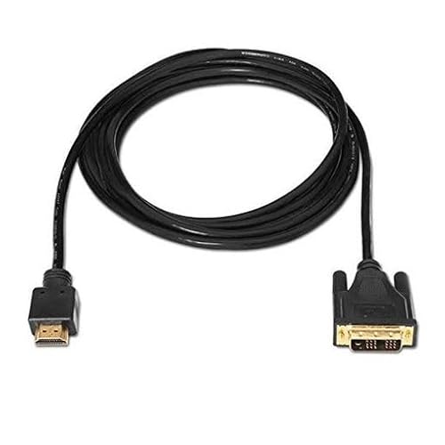 PRENDELUZ 1,8 m langes DVI-auf-HDMI-Kabel – verbindet Geräte mit Leichtigkeit. DVI18+1/M-HDMI A/M, ideal für hochauflösende Videos. Genießen Sie gestochen scharfe Bilder und lebendige Farben. PRENDELUZ 1,8 m langes DVI-auf-HDMI-Kabel – verbindet Geräte mit Leichtigkeit. DVI18+1/M-HDMI A/M, ideal für hochauflösende Videos. Genießen Sie gestochen scharfe Bilder und lebendige Farben. von PRENDELUZ