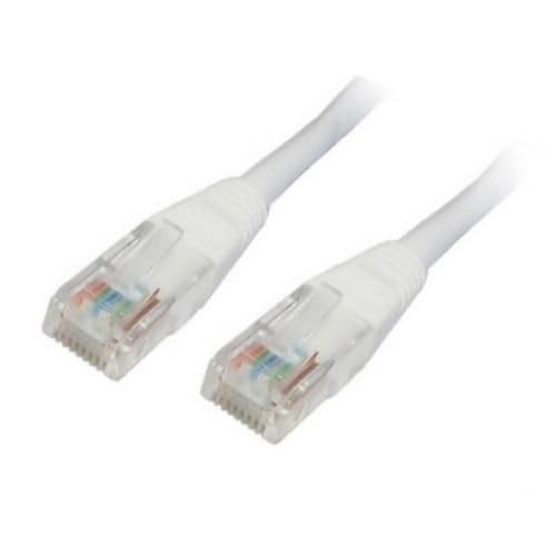 PRENDELUZ Cat.6 UTP AWG24 Netzwerkkabel, weiß, 3,0 m, ideal für schnelle und sichere Verbindungen in Heim- und Büronetzwerken. von PRENDELUZ