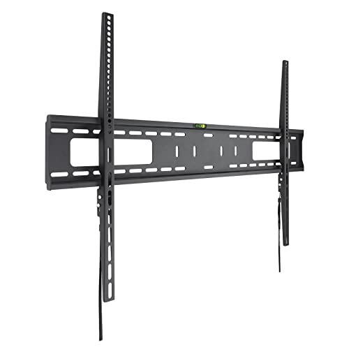PRENDELUZ Feste Wandhalterung, ideal für Monitore und Fernseher von 152 cm bis 254 cm (60 bis 100 Zoll). Elegantes Design in Schwarz sorgt für Sicherheit und Stabilität in jedem Wohnzimmer. von PRENDELUZ