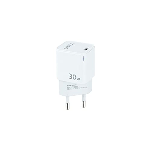 PRENDELUZ GAN USB-C PD 30 W Wandladegerät, kompakt und effizient, ideal zum schnellen Aufladen mobiler Geräte. PRENDELUZ GAN USB-C PD 30 W Wandladegerät, kompakt und effizient, ideal zum schnellen Aufladen mobiler Geräte. von PRENDELUZ