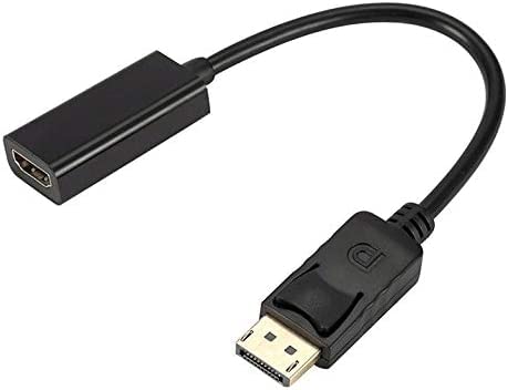 PRENDELUZ HDMI-Adapter, Anschluss und Verlängerung (Adapter Display Port auf HDMI 4K) von PRENDELUZ