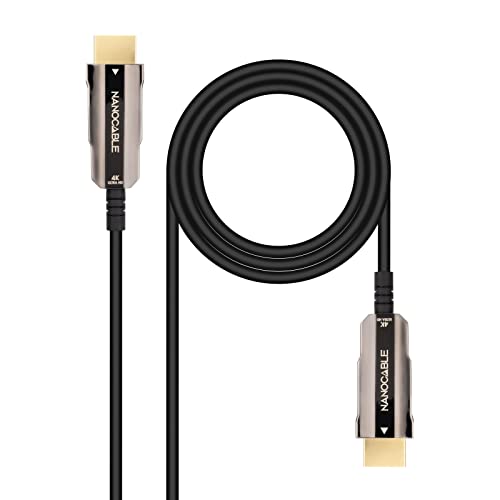 PRENDELUZ HDMI-Kabel 2.0, 4K@60Hz, 18 Gbit/s, 20 m, schwarz – ideal für den Anschluss von HD-Geräten und die Übertragung von Video- und Audioqualität. PRENDELUZ HDMI-Kabel 2.0, 4K@60Hz, 18 Gbit/s, 20 m, schwarz – ideal für den Anschluss von HD-Geräten und die Übertragung von Video- und Audioqualität. von PRENDELUZ