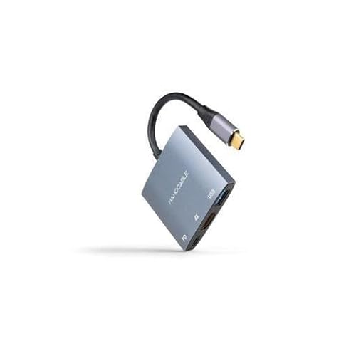 PRENDELUZ Kabel USB-C auf HDMI/H-USB3.0/H-USB-C PD/H, 15 cm, kabellos PRENDELUZ Kabel USB-C auf HDMI/H-USB3.0/H-USB-C PD/H, 15 cm, kabellos von PRENDELUZ