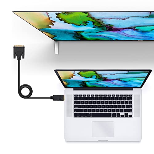 PRENDELUZ Konverterkabel DISPLAYPORT auf DVI, männlich, 1,0 m, Schwarz, ideal zum Verbinden von Geräten und Monitoren. PRENDELUZ Konverterkabel DISPLAYPORT auf DVI, männlich, 1,0 m, Schwarz, ideal zum Verbinden von Geräten und Monitoren. von PRENDELUZ