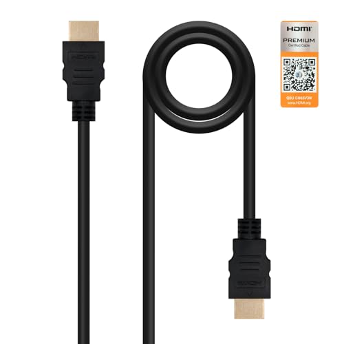 PRENDELUZ Nanocable 10.2.0 HDMI-Kabel 4K @ 60 Hz 18 Gbit/s A/M-A/M 2 PRENDELUZ Nanocable 10.2.0 HDMI-Kabel 4K @ 60 Hz 18 Gbit/s A/M-A/M 2 von PRENDELUZ