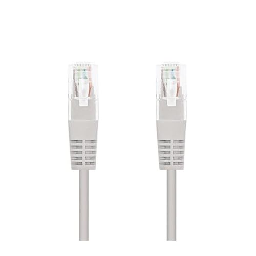 PRENDELUZ Netzwerkkabel RJ45, Cat.6, UTP, AWG24, 0,5 m, Grau von PRENDELUZ