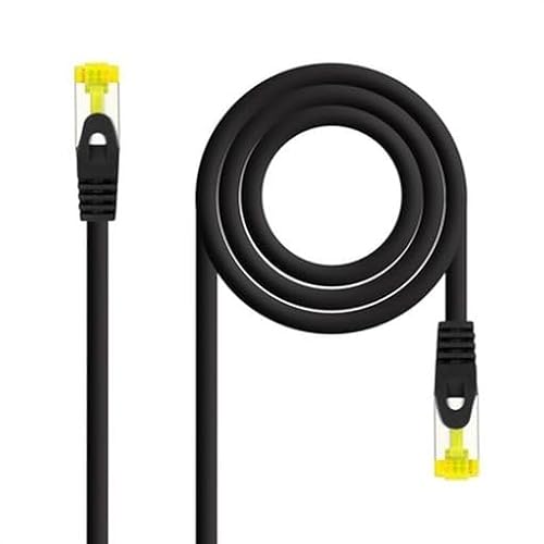 PRENDELUZ Netzwerkkabel RJ45, Cat.6A, LSZH, SFTP, AWG26, 0,30 m, Schwarz PRENDELUZ Netzwerkkabel RJ45, Cat.6A, LSZH, SFTP, AWG26, 0,30 m, Schwarz von PRENDELUZ