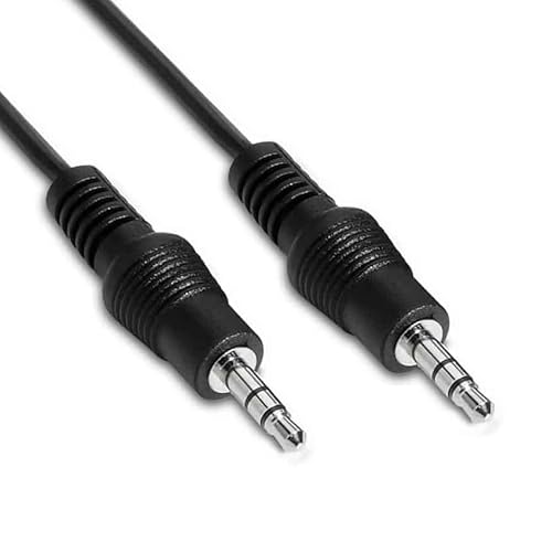 PRENDELUZ Stereo-Audiokabel, 3,5 mm auf 3,5 mm, 3,0 m Länge, ideal zum Anschluss von Audio-Geräten und zur Übertragung von Sound PRENDELUZ Stereo-Audiokabel, 3,5 mm auf 3,5 mm, 3,0 m Länge, ideal zum Anschluss von Audio-Geräten und zur Übertragung von Sound von PRENDELUZ