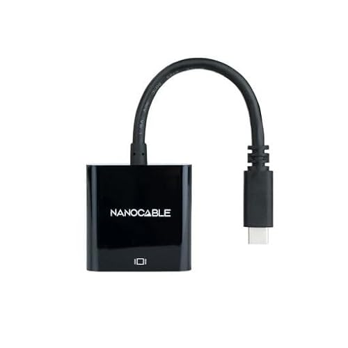 PRENDELUZ USB-C auf VGA Konverter 0,1 m in elegantem schwarzem Aluminium verbindet mühelos aktuelle Geräte mit VGA-Displays und sorgt für Langlebigkeit und Qualität. Perfekt für praktische Lösungen. PRENDELUZ USB-C auf VGA Konverter 0,1 m in elegantem schwarzem Aluminium verbindet mühelos aktuelle Geräte mit VGA-Displays und sorgt für Langlebigkeit und Qualität. Perfekt für praktische Lösungen. von PRENDELUZ