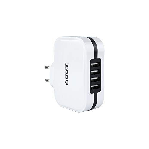 PRENDELUZ USB-Ladegerät mit 4 Anschlüssen, 34 W, ideal zum gleichzeitigen Aufladen mehrerer Geräte und kompatibel mit den meisten USB-Geräten. PRENDELUZ USB-Ladegerät mit 4 Anschlüssen, 34 W, ideal zum gleichzeitigen Aufladen mehrerer Geräte und kompatibel mit den meisten USB-Geräten. von PRENDELUZ