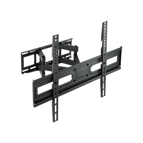 PRENDELUZ Wandhalterung für Bildschirme von 37 bis 80 Zoll (94-203,2 cm) mit Schwenk- und Neigefunktion, Elegantes Design in Schwarz, ideal für jeden Raum und optimiert die Ansicht. von PRENDELUZ