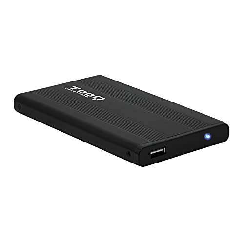 Toq externes 2,5-Zoll-SATA-Gehäuse, schwarz, USB 2.0, ideal zum Schutz und Tragen Ihrer Festplatten. Mit seinem USB 2.0-Anschluss bietet er schnelle und effiziente Übertragungen. Kompakt und elegant. Toq externes 2,5-Zoll-SATA-Gehäuse, schwarz, USB 2.0, ideal zum Schutz und Tragen Ihrer Festplatten. Mit seinem USB 2.0-Anschluss bietet er schnelle und effiziente Übertragungen. Kompakt und elegant. von PRENDELUZ