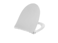Pressalit Sway Norden Typ 1030 weißer WC-Sitz mit Soft Close und Lift-Off-Halterung aus Edelstahl von PRESSALIT