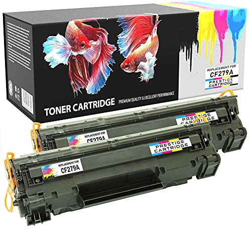 Prestige Cartridge CF279A 79A 2-er Pack Toner kompatibel für HP Laserjet Pro M12, M12a, M12w, MFP M26A, MFP M26nw von PRESTIGE CARTRIDGE