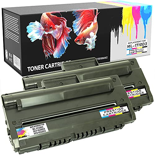 Prestige Cartridge ML-1710D3 2-er Pack Toner kompatibel für Samsung ML-1500 ML-1510 ML-1515 ML-1520 ML-1710 ML-1720 ML-1740 ML-1745 ML-1750 ML-1755 SCX-4016 SCX-4100 SCX-4116 SCX-4216 SF-560 SF-750 von PRESTIGE CARTRIDGE