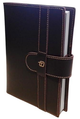 Intempo 2025-12 Monate Tageskalender Belt aus braunem Leder 15 x 21 cm für den täglichen Gebrauch, Büro, Reisen - Innen austauschbar Intempo 2025-12 Monate Tageskalender Belt aus braunem Leder 15 x 21 cm für den täglichen Gebrauch, Büro, Reisen - Innen austauschbar von PRESTIGE & DELUXE