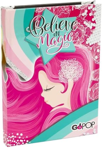 Schülerkalender kompatibel mit Schülerkalender Prinzessin Believe in Magic Rosa 2025-2026 F.to Standard 20 x 15 cm + Schlüsselanhänger Pailletten und mehrfarbiger Stift von PRESTIGE & DELUXE