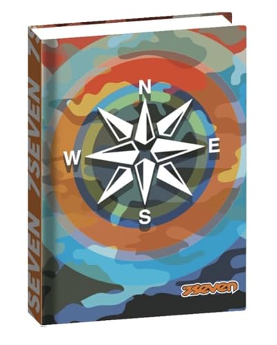Schülerkalender kompatibel mit Seven Camo la Windrose 2025-2026 F.to Standard 18 x 14 cm + Schlüsselanhänger Pfeife und Kugelschreiber mehrfarbig Schülerkalender kompatibel mit Seven Camo la Windrose 2025-2026 F.to Standard 18 x 14 cm + Schlüsselanhänger Pfeife und Kugelschreiber mehrfarbig von PRESTIGE & DELUXE