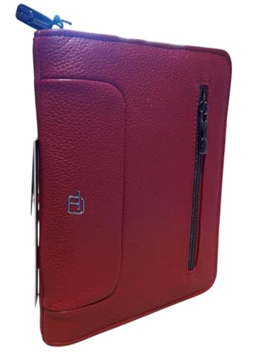Tageskalender Intempo Gate Trend austauschbar 2025 – mit Reißverschluss und Kartenfächern, Einband aus Synthetik in Lederoptik, Farbe Rot, 15 x 21 cm, F.to A5 + Stift und Lesezeichen Tageskalender Intempo Gate Trend austauschbar 2025 – mit Reißverschluss und Kartenfächern, Einband aus Synthetik in Lederoptik, Farbe Rot, 15 x 21 cm, F.to A5 + Stift und Lesezeichen von PRESTIGE & DELUXE