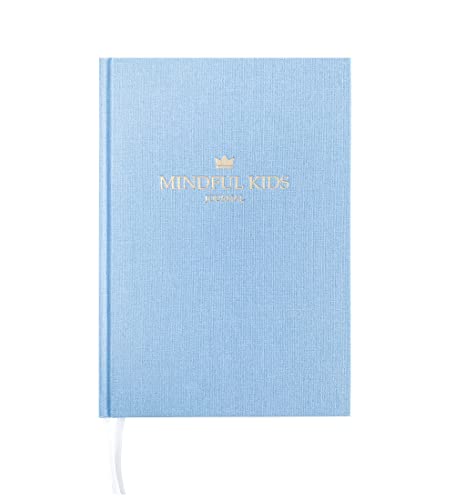 Mindful Kids Journal | Achtsamkeitstagebuch für Kinder von 7-12 | Für mehr Selbstbewusstsein und Selbstvertrauen | Das perfekte Geschenk (blau) von PRETTY & MINDFUL