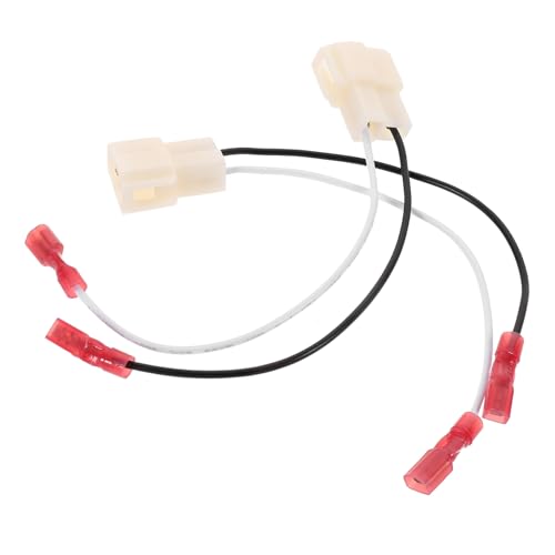 PRETYZOOM 1 Paar Hornstopfen Kabelstecker Lautsprecherdrahtanschluss Lautsprecheranschlüsse Radio-Kabelbaum-Adapter Auto-Lautsprecher-Adapter Radiokabelbaum für Autoradio Plastik PRETYZOOM 1 Paar Hornstopfen Kabelstecker Lautsprecherdrahtanschluss Lautsprecheranschlüsse Radio-Kabelbaum-Adapter Auto-Lautsprecher-Adapter Radiokabelbaum für Autoradio Plastik von PRETYZOOM