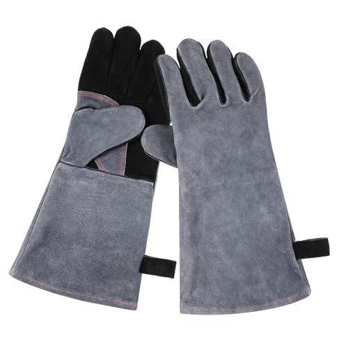 PRETYZOOM 1 Paar Schweißerhandschuhe Industrie Schutzausrüstung Handschuhe Für Grill Outdoor Handschuhe Schutzhandschuhe Für Die Baubranche Schweißerschutzausrüstung Schweißhandschuhe PRETYZOOM 1 Paar Schweißerhandschuhe Industrie Schutzausrüstung Handschuhe Für Grill Outdoor Handschuhe Schutzhandschuhe Für Die Baubranche Schweißerschutzausrüstung Schweißhandschuhe von PRETYZOOM