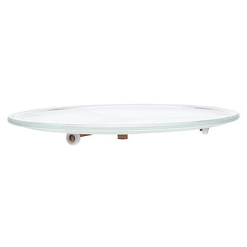 PRETYZOOM 1 Satz Mikrowellen-Plattenspieler Microwave Turntable Roller- Unterstützung Mikrowellen-Ersatzglasschale mikrowellengeschirr teller mikrowelle Grillzubehör Glastablett Ofen PRETYZOOM 1 Satz Mikrowellen-Plattenspieler Microwave Turntable Roller- Unterstützung Mikrowellen-Ersatzglasschale mikrowellengeschirr teller mikrowelle Grillzubehör Glastablett Ofen von PRETYZOOM