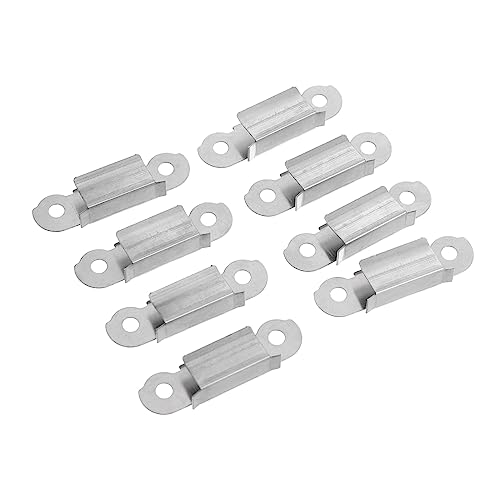 PRETYZOOM 1 Satz Sicherungsclip Klemmplattform Installation 3D Drucker Befestigungsverschluss DIY Einstellbarer Filamentglasclip Für 3D Drucker 3D Druckerzubehör Hot Bed Clip 8 Stück von PRETYZOOM