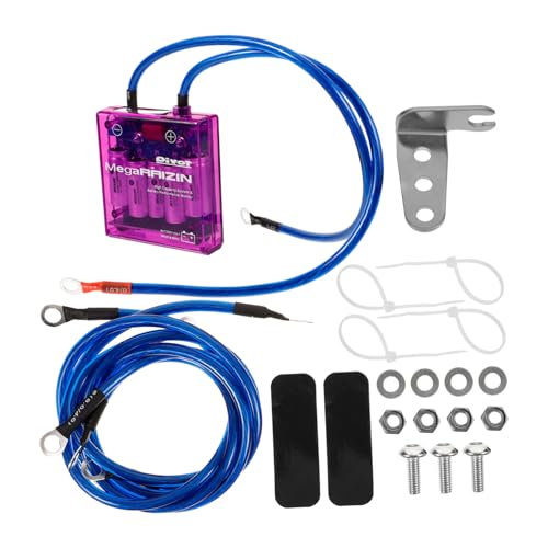 PRETYZOOM 1 Satz Spannungsregler gleichrichter digitaler Spannungsstabilisator Stabilisator für PKW LKW Kfz-Spannungsregler Stabilisator für Erdungskabel Spannungsstabilisator-Kit Plastik von PRETYZOOM