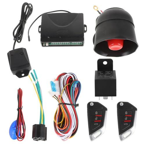 PRETYZOOM 1 Set Zentralverriegelung Keyless Entry Auto Schutz Alarm Starter Automotive Remote System Kit Autos Wegfahrsperre Diebstahl Auto Metall PRETYZOOM 1 Set Zentralverriegelung Keyless Entry Auto Schutz Alarm Starter Automotive Remote System Kit Autos Wegfahrsperre Diebstahl Auto Metall von PRETYZOOM