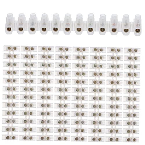 PRETYZOOM 10 Stück U-förmiger Terminalblock Kabelanschluss schrauben Automobil lautsprecher Stromverteilungsklemmenblock Schraubklemmleistenblock Kabelverbinder PA-Nylon PRETYZOOM 10 Stück U-förmiger Terminalblock Kabelanschluss schrauben Automobil lautsprecher Stromverteilungsklemmenblock Schraubklemmleistenblock Kabelverbinder PA-Nylon von PRETYZOOM