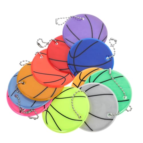 PRETYZOOM 11 Stück Basketball Reflektoranhänger Fluoreszierender Schlüsselanhänger Reflektierender Schlüsselanhänger Reflektierender Charm Basketball Ornamente Reflektoranhänger PRETYZOOM 11 Stück Basketball Reflektoranhänger Fluoreszierender Schlüsselanhänger Reflektierender Schlüsselanhänger Reflektierender Charm Basketball Ornamente Reflektoranhänger von PRETYZOOM