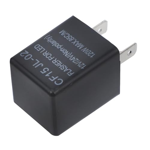 PRETYZOOM 12V Blinkrelais Für Auto Blinkerrelais Einfach Zu Installieren Verbessert Und Sichtbarkeit Beim Abbiegen von PRETYZOOM