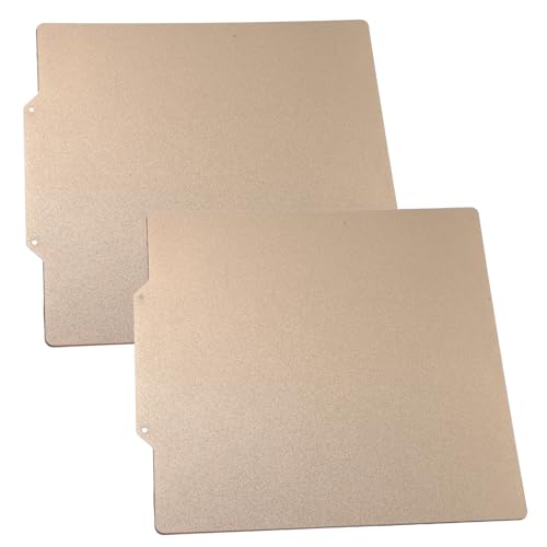 PRETYZOOM 2 Stück Bettband drucken Metallplatten Pei-Druckplatte Flexbett aus Stahlblech Brett für heißes Bett flache Metallplatte Platte bauen Drucker bauen Teller Weich magnetisch PRETYZOOM 2 Stück Bettband drucken Metallplatten Pei-Druckplatte Flexbett aus Stahlblech Brett für heißes Bett flache Metallplatte Platte bauen Drucker bauen Teller Weich magnetisch von PRETYZOOM