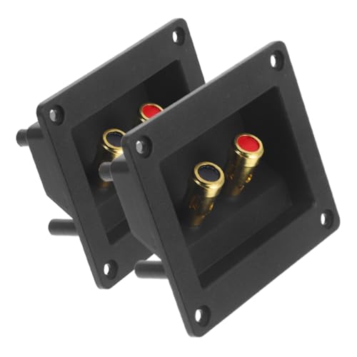 PRETYZOOM 2 Stück Box Lautsprecherklemmen Lautsprecher Subwoofer Auto Audio Kabelverbinder Lautsprecherbecher Lautsprecherkabelverbinder Terminal Lautsprecherkabelverbinder Eisen PRETYZOOM 2 Stück Box Lautsprecherklemmen Lautsprecher Subwoofer Auto Audio Kabelverbinder Lautsprecherbecher Lautsprecherkabelverbinder Terminal Lautsprecherkabelverbinder Eisen von PRETYZOOM