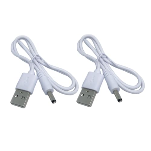 PRETYZOOM 2 Stück Stromkabel Mehrere Doppelt Leistung Ladung Usb-ladekabel Usb Zu Kabel Netzkabel Ladegerät Wohnung Ersatz-dc-ladekabel Bequemes Aufladen Per Kabel Kupferkabel Weiß PRETYZOOM 2 Stück Stromkabel Mehrere Doppelt Leistung Ladung Usb-ladekabel Usb Zu Kabel Netzkabel Ladegerät Wohnung Ersatz-dc-ladekabel Bequemes Aufladen Per Kabel Kupferkabel Weiß von PRETYZOOM