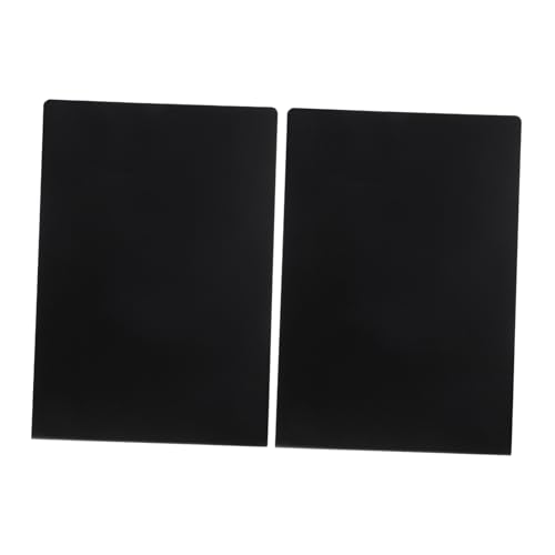 PRETYZOOM 2 Stück Tafel Message Board Lebensmitteletikett Gastronomie Bretter Etiketten Ereignis tafel-lebensmittelschilder für buffet Tafelschild Essen Tafel Plastik Black PRETYZOOM 2 Stück Tafel Message Board Lebensmitteletikett Gastronomie Bretter Etiketten Ereignis tafel-lebensmittelschilder für buffet Tafelschild Essen Tafel Plastik Black von PRETYZOOM