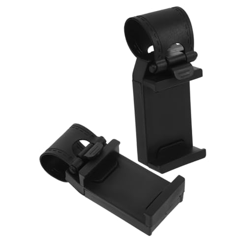 PRETYZOOM 2 Stück handyhalter Smartphone Halterung Auto Lenkradhalterung für Smartphone Auto Smartphone Halterung Telefonhalter am Lenkrad Zubehör für Autoentlüftungen Plastik Black PRETYZOOM 2 Stück handyhalter Smartphone Halterung Auto Lenkradhalterung für Smartphone Auto Smartphone Halterung Telefonhalter am Lenkrad Zubehör für Autoentlüftungen Plastik Black von PRETYZOOM