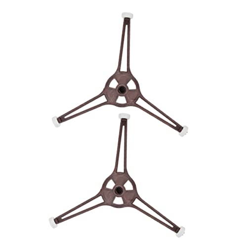 PRETYZOOM 2 Stücke Kleine Glasplatte Tablett Trägerhalter Mikrowelle Flache Drehteller Halter PRETYZOOM 2 Stücke Kleine Glasplatte Tablett Trägerhalter Mikrowelle Flache Drehteller Halter von PRETYZOOM