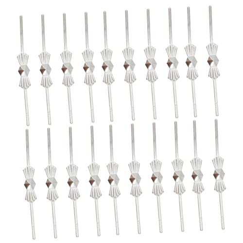 PRETYZOOM 200St Zubehör für Kristalllampen Schmetterlings-Befestigungsclips Bowtie-Clips lamp holder vorhang schlaufen deckenleuchten decken lampe Kronleuchter Ersatzstift Kronleuchter Teile PRETYZOOM 200St Zubehör für Kristalllampen Schmetterlings-Befestigungsclips Bowtie-Clips lamp holder vorhang schlaufen deckenleuchten decken lampe Kronleuchter Ersatzstift Kronleuchter Teile von PRETYZOOM