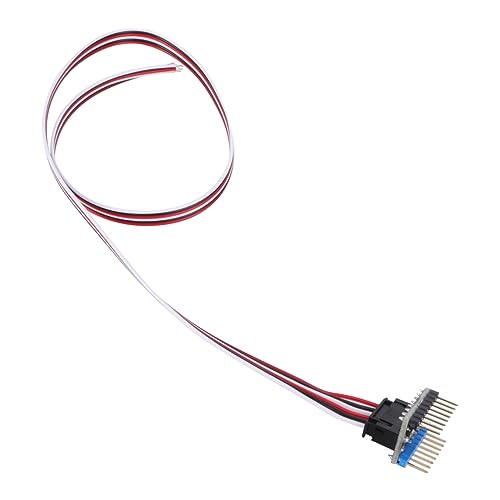 PRETYZOOM 3D Drucker Versorgungskabel Externe Armaturen Schrittmotor Treiber Adaptermodul 3D Drucker Stromversorgung 3D Drucker Zubehörplatinenteile Schwarz von PRETYZOOM